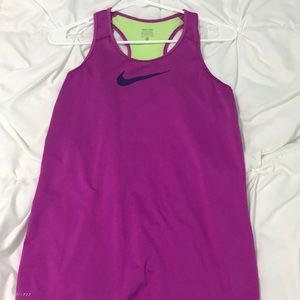 nike tank, barley worn